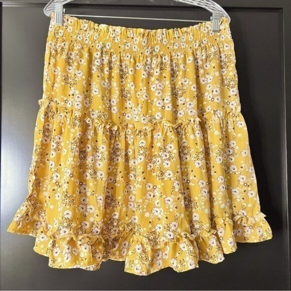 NWOT SHEIN Curve size 1XL pull on skirt with elastic waistband - Picture 1 of 4